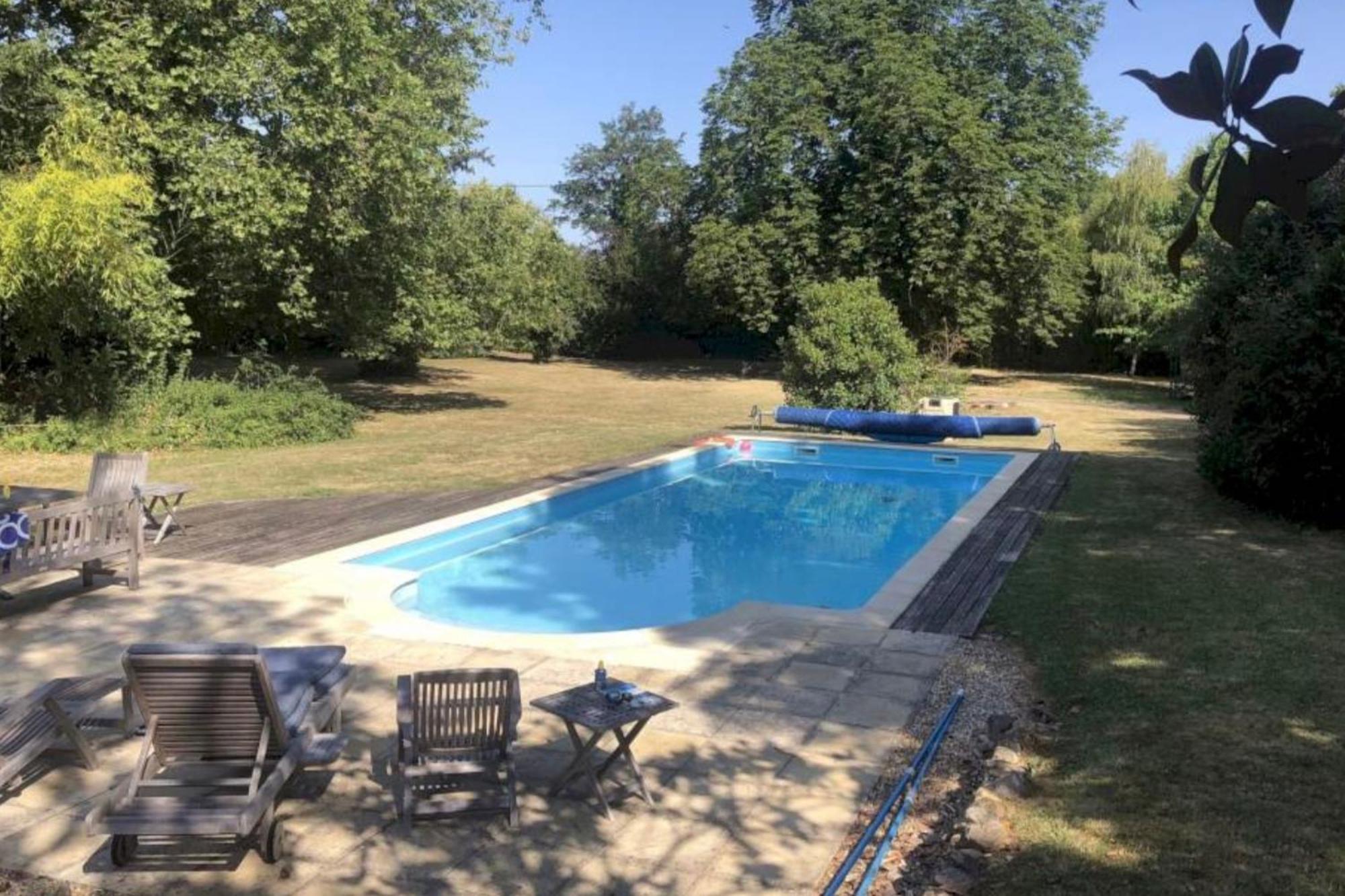 Beautiful 6 Bedroom House With Pool & Large Garden Le Pêchereau エクステリア 写真